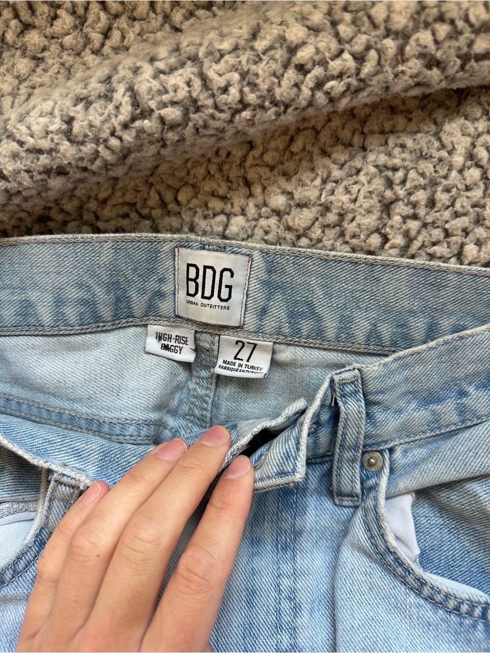BDG High-Rise Light Blue Women’s Jeans